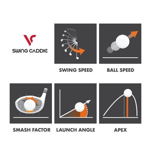 Swing Caddie SC300 Portable Launch Monitor analyzátor