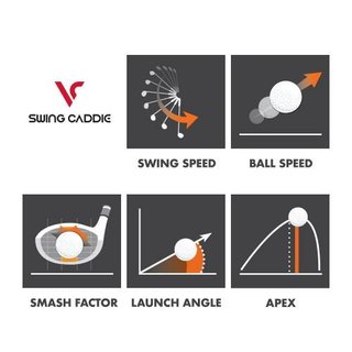 Swing Caddie SC300 Portable Launch Monitor analyzátor