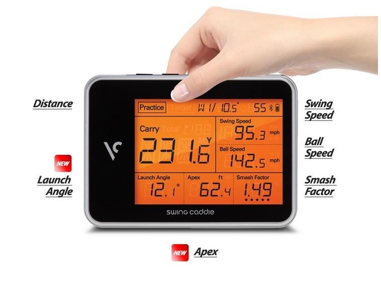 Swing Caddie SC300 Portable Launch Monitor analyzátor