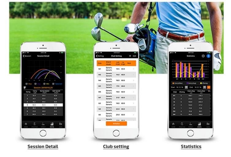 Swing Caddie SC300 Portable Launch Monitor analyzátor