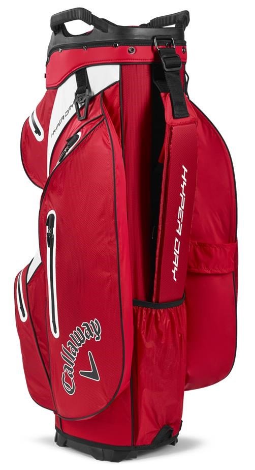Callaway Hyper Dry cart bag, červeno/bílý
