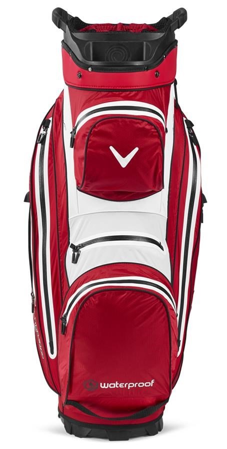 Callaway Hyper Dry cart bag, červeno/bílý