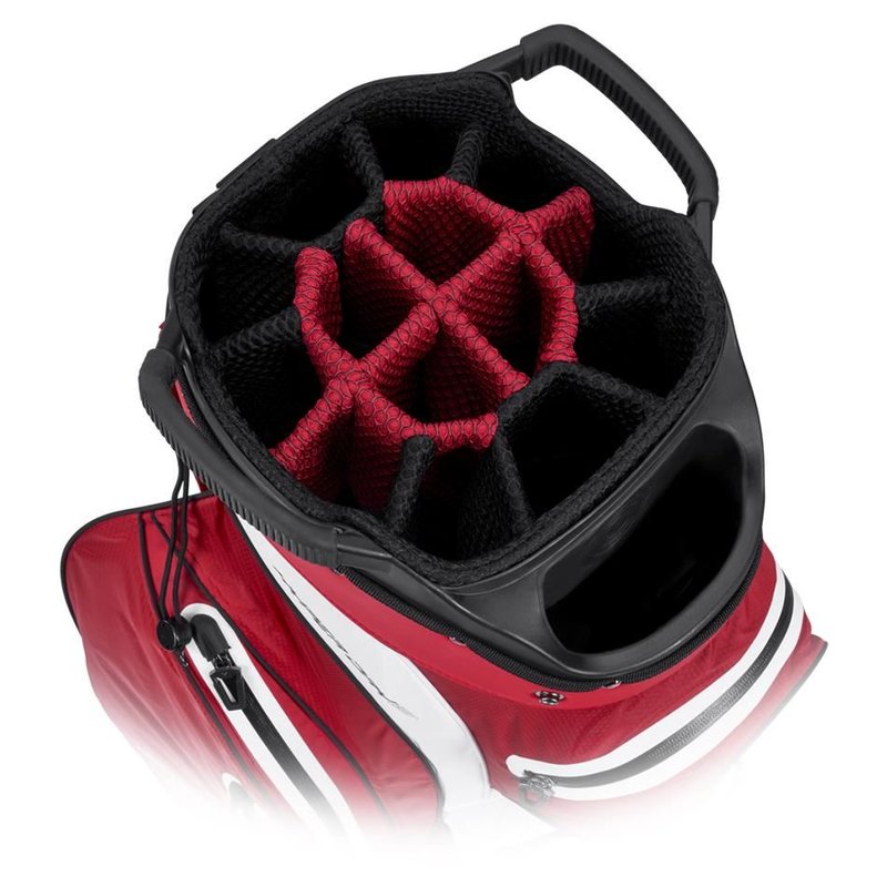 Callaway Hyper Dry cart bag, červeno/bílý