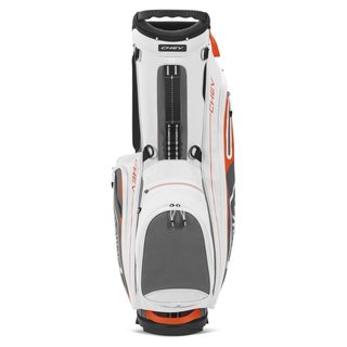 Callaway Chev stand bag, bílo/šedo/oranžový