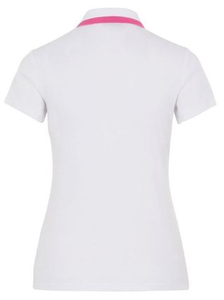 J.Lindeberg Alve Cotton dámské polo, bílé