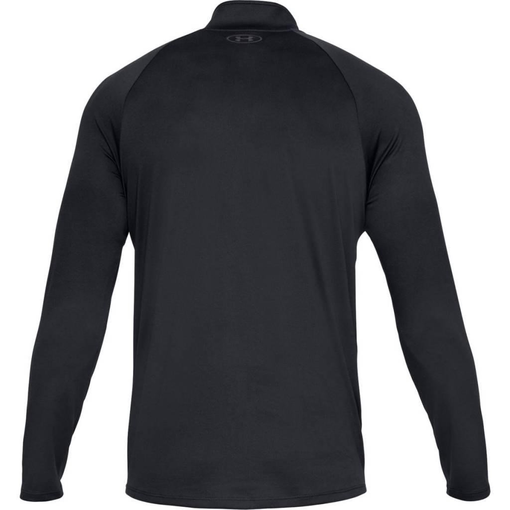 Under Armour Tech 2.0 pánské tričko s dlouhým rukávem, černé
