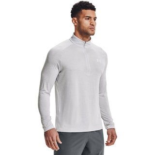 Under Armour Tech 2.0 pánské tričko s dlouhým rukávem, šedé