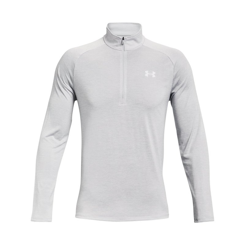 Under Armour Tech 2.0 pánské tričko s dlouhým rukávem, šedé