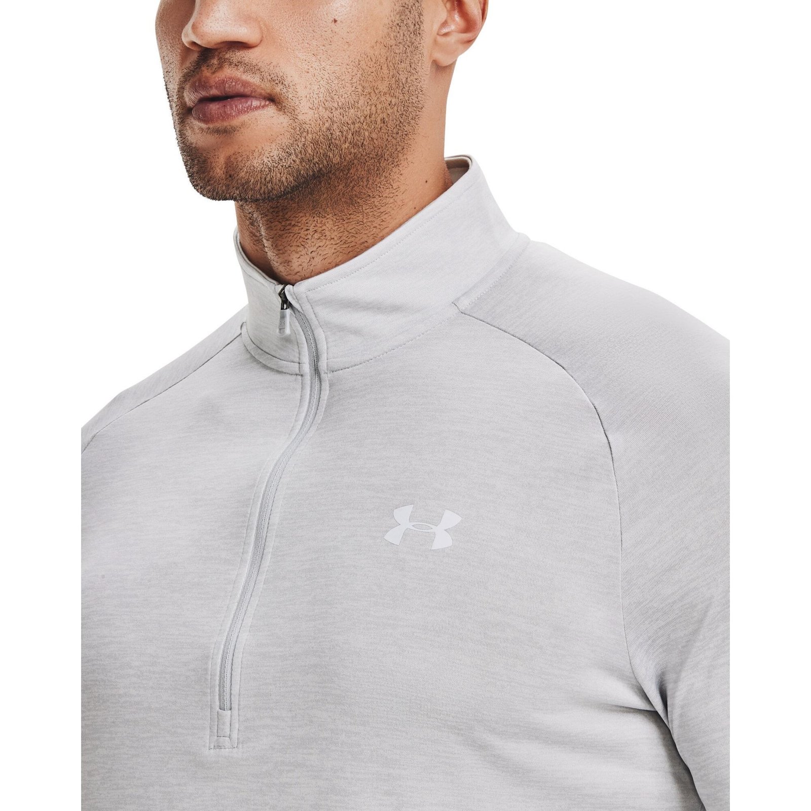 Under Armour Tech 2.0 pánské tričko s dlouhým rukávem, šedé