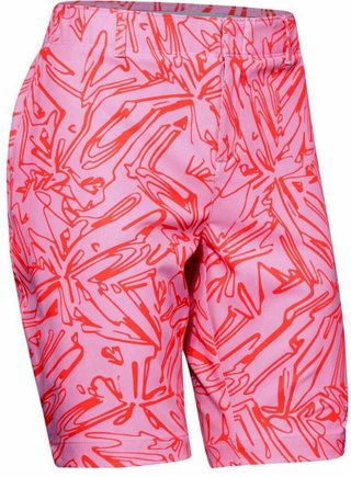 Under Armour Links Printed dámské kraťasy, lipstick