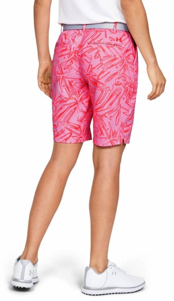 Under Armour Links Printed dámské kraťasy, lipstick