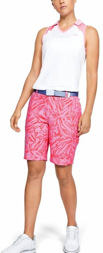 Under Armour Links Printed dámské kraťasy, lipstick