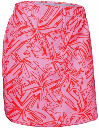 Under Armour Links Woven Printed dámská golfová sukně, růžové
