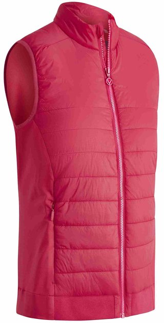 Callaway Lightweight Quilted dámská vesta, růžová