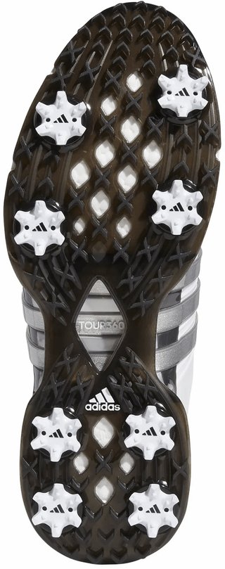 adidas Tour360 XT pánské golfové boty, bílo/stříbrné