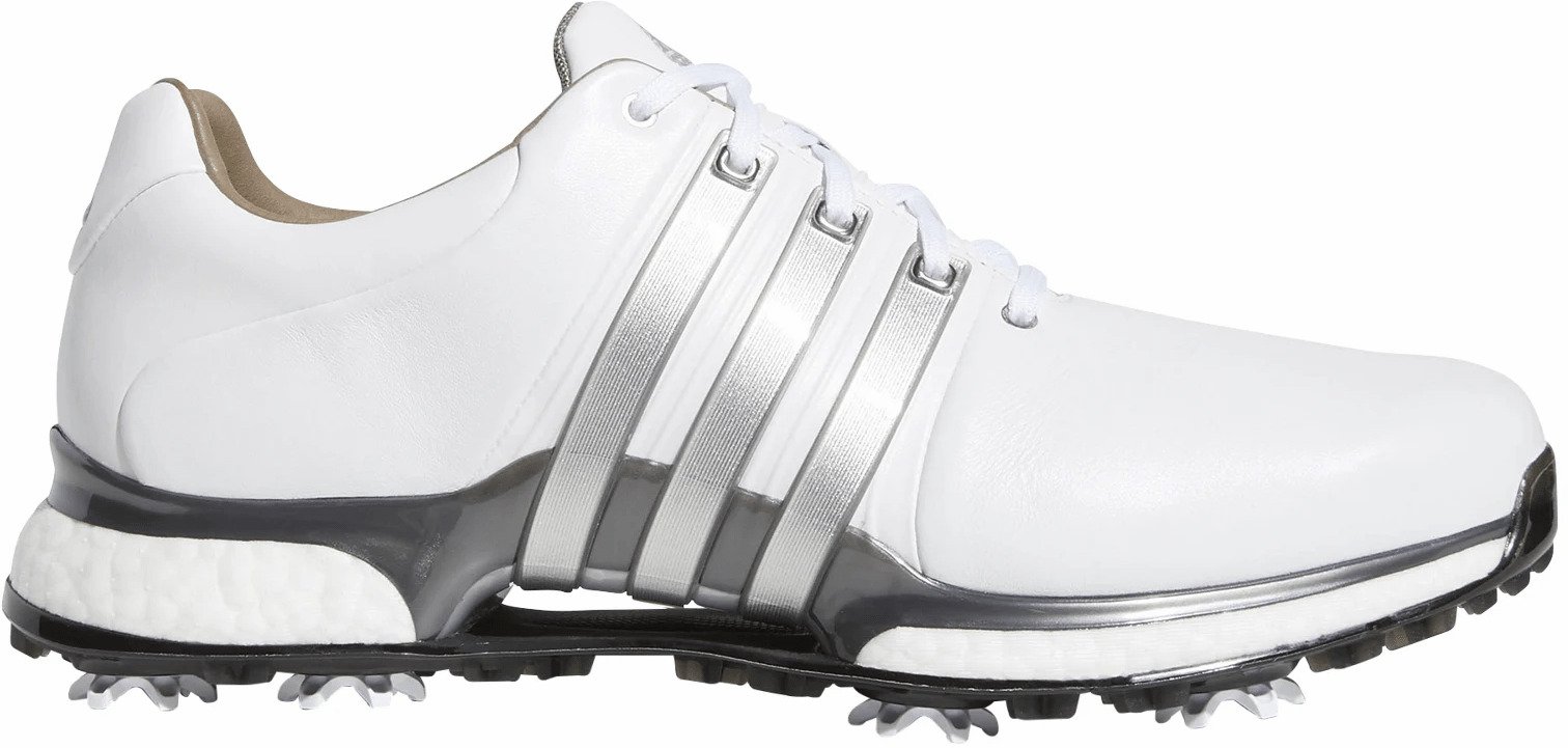 adidas Tour360 XT pánské golfové boty, bílo/stříbrné