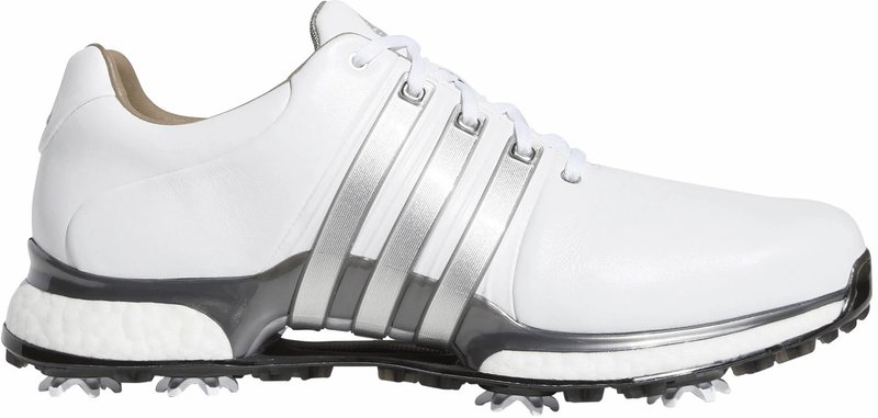 adidas Tour360 XT pánské golfové boty, bílo/stříbrné