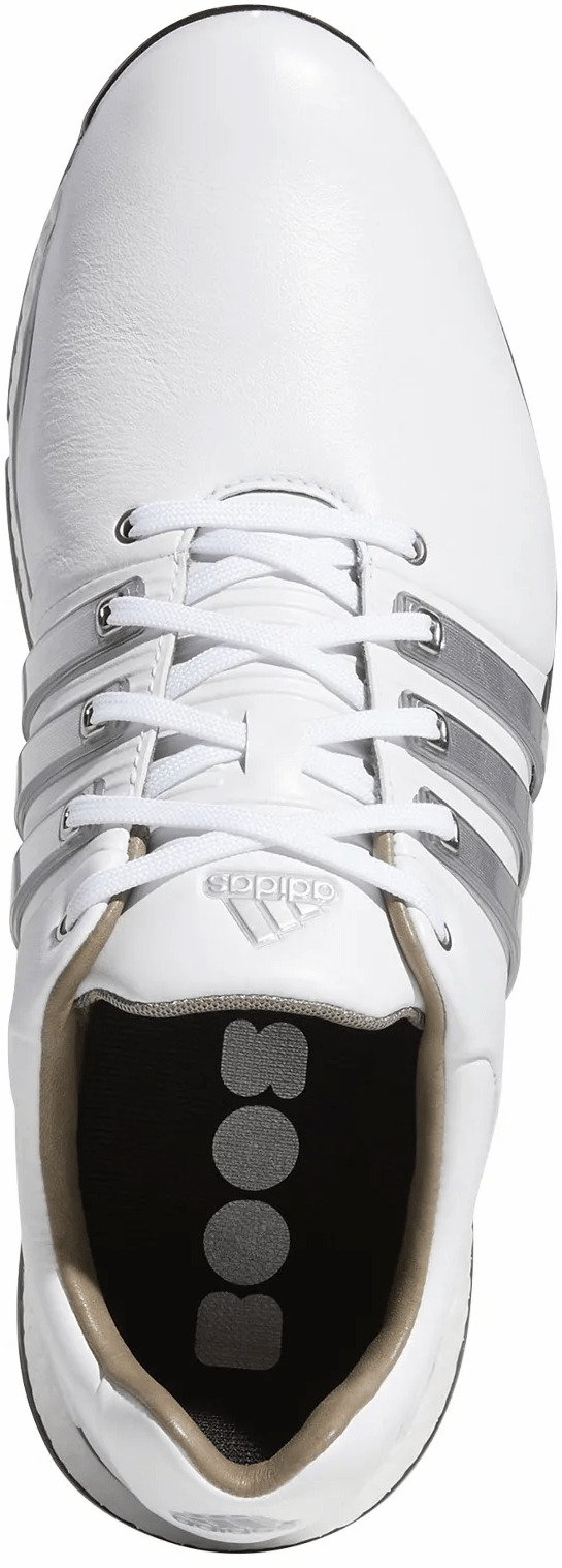adidas Tour360 XT pánské golfové boty, bílo/stříbrné