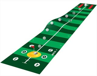 Longridge 4 Speed Track Putting Mat koberec 3m