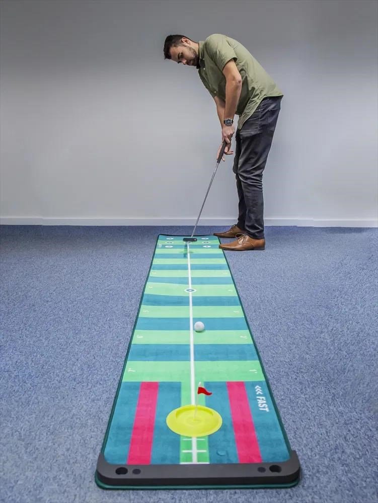 Longridge 4 Speed Track Putting Mat koberec 3m