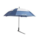 JuCad Windproof deštník 68" s pinem, modro/stříbrný