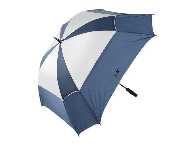 JuCad teleskopický golfový deštník 68" Windproof s PINem, modro/stříbrný