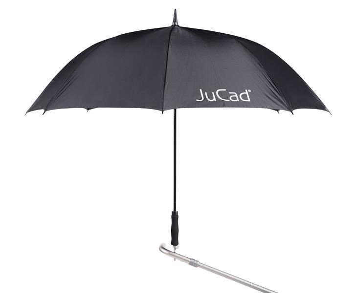 JuCad golf umbrella automatic deštník 68", s pinem, černý