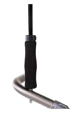 JuCad golf umbrella automatic deštník 68", s pinem, černý