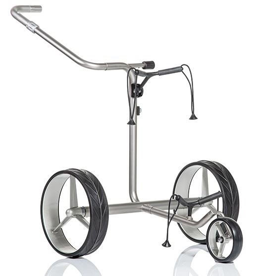 JuCad Junior drive Stainless Steel dětský elektrický vozík + taška