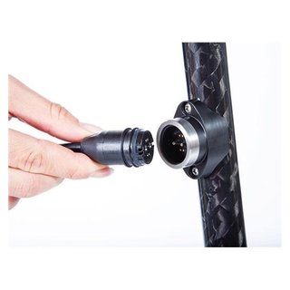 JuCad Carbon Travel 2.0 elektrický vozík, černo/zelený, 45+ baterie