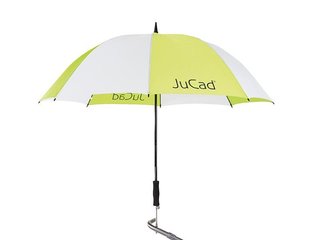 JuCad teleskopický golfový deštník 68" s pinem, zeleno/bílý