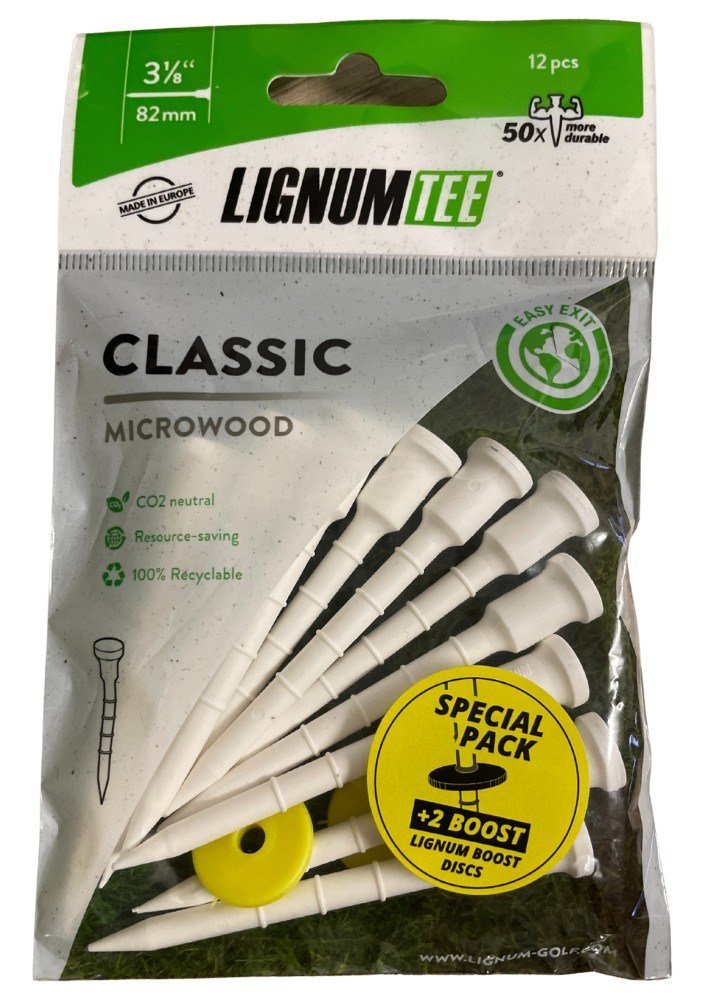 Lignum Tee plastová týčka 82mm, 10ks + disk