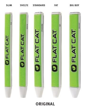 Flat Cat Original Putter Grip Slim, limetkový