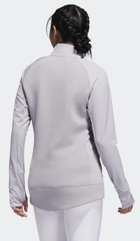 Adidas Hybrid Quarter-Zip dámská mikina, glory grey