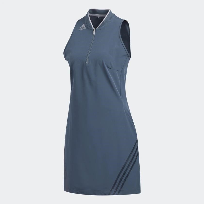 Adidas 3-Stripes golfové šaty, legacy blue