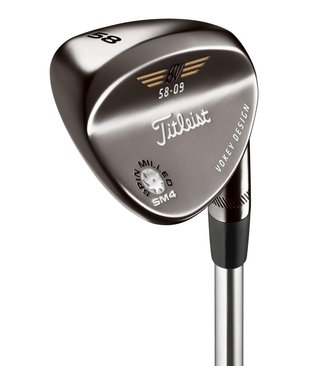 Titleist Vokey Design SM4 Black Nickel wedge, ocel