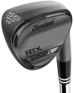 Cleveland RTX ZipCore Black Satin wedge, ocel