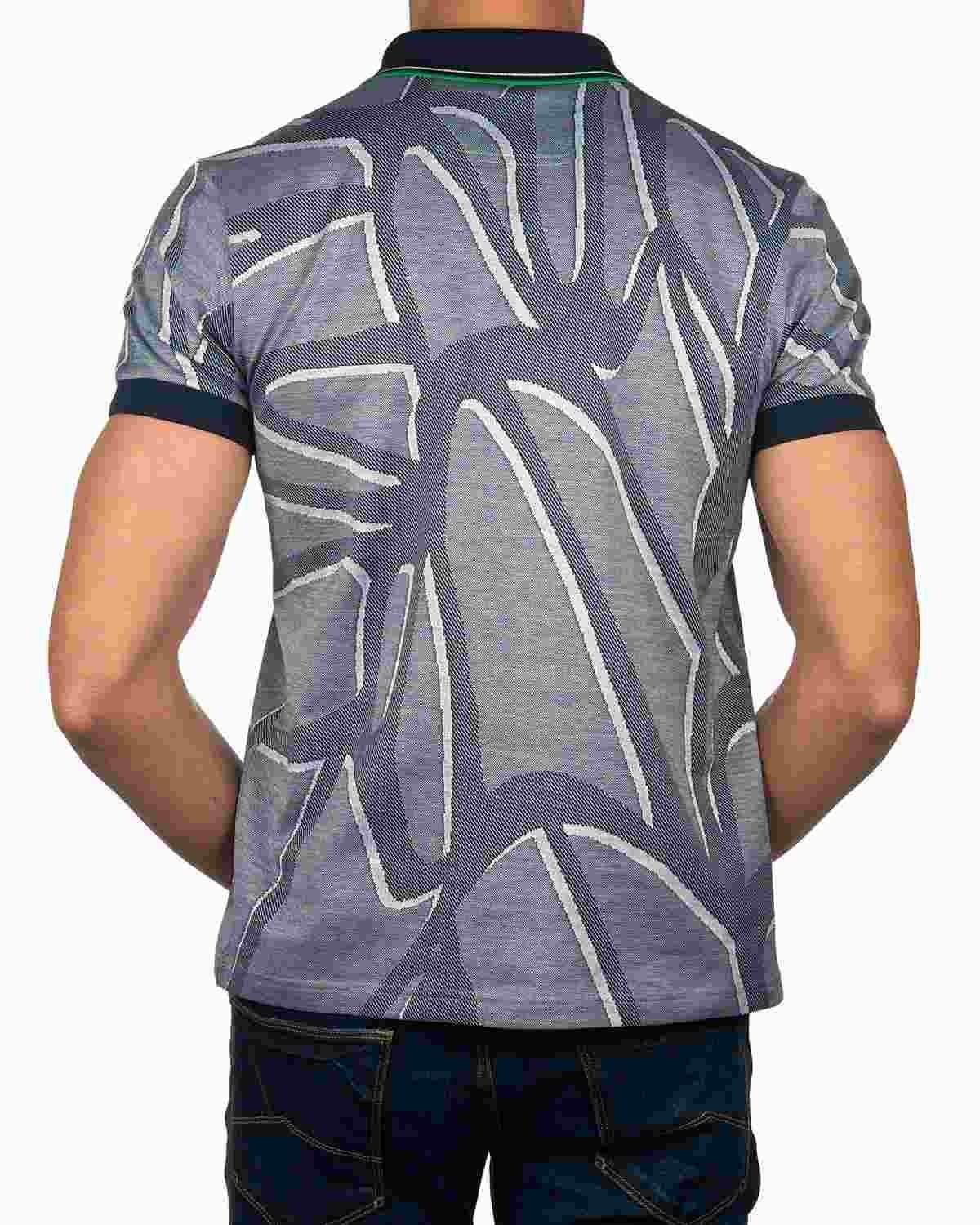 Hugo Boss Paddy 4 pánské polo, šedé