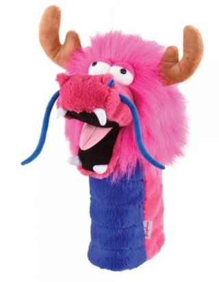 Daphne's driver headcover, růžový drak