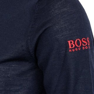 Hugo boss Vasco pro pánský svetr, tmavě modrý