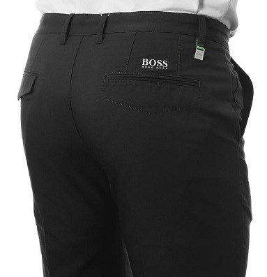 Hugo boss pánské kalhoty, černé