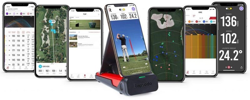 Rapsodo Mobile Launch Monitor analyzátor
