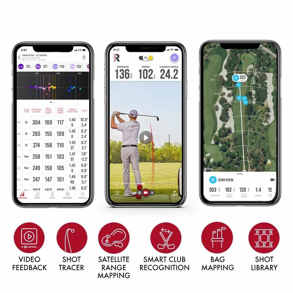 Rapsodo Mobile Launch Monitor analyzátor