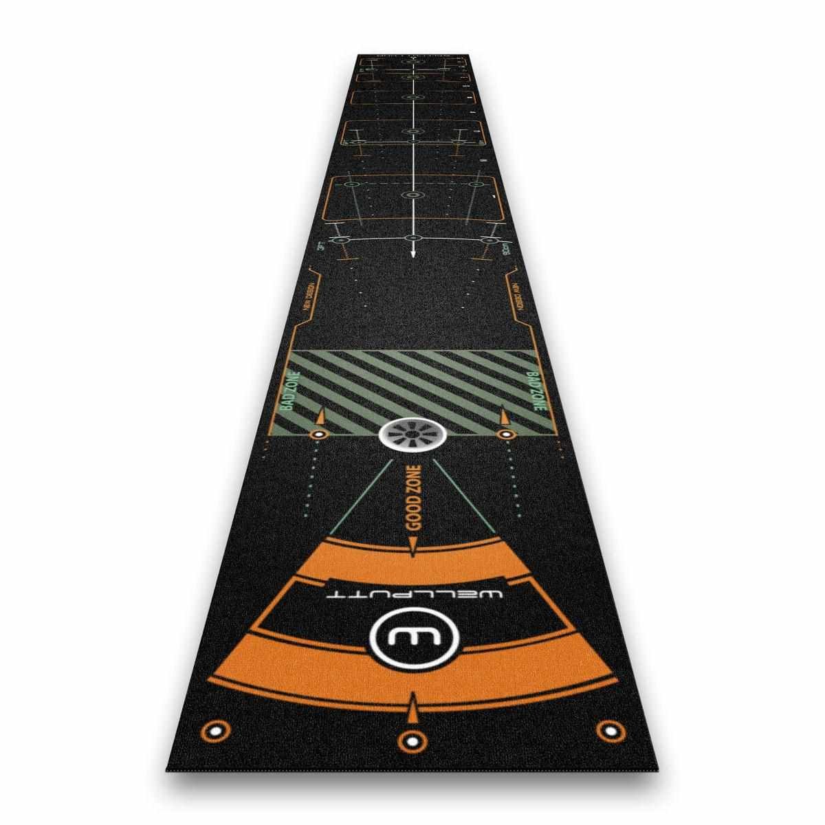 Wellputt Mat CLASSIC patovací koberec, 4m, černý