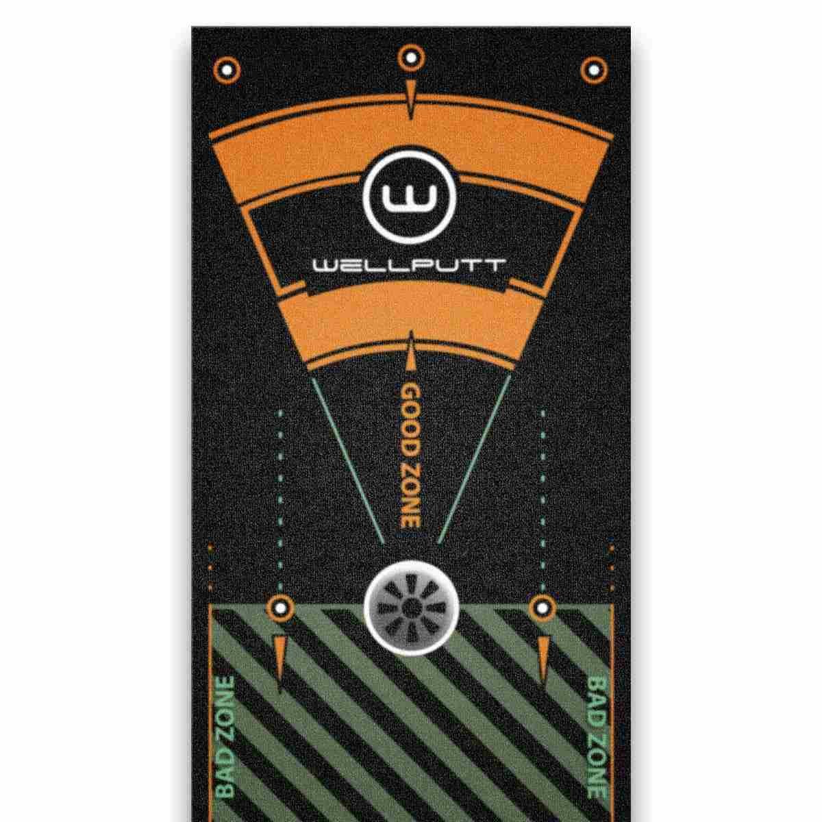 Wellputt Mat CLASSIC patovací koberec, 4m, černý