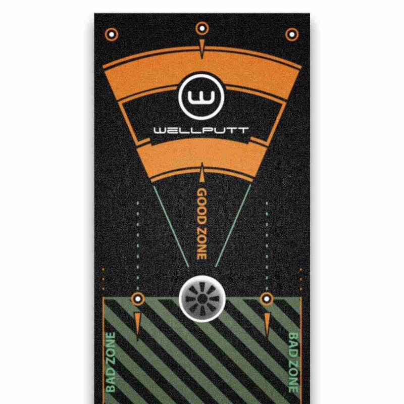 Wellputt Mat CLASSIC patovací koberec, 4m, černý