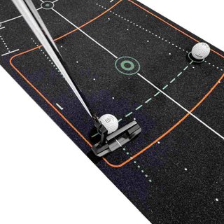 Wellputt Mat CLASSIC patovací koberec, 4m, černý