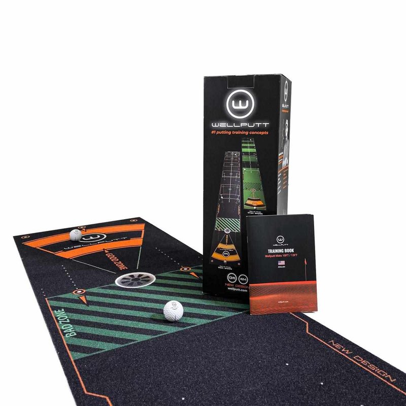 Wellputt Mat CLASSIC patovací koberec, 4m, černý