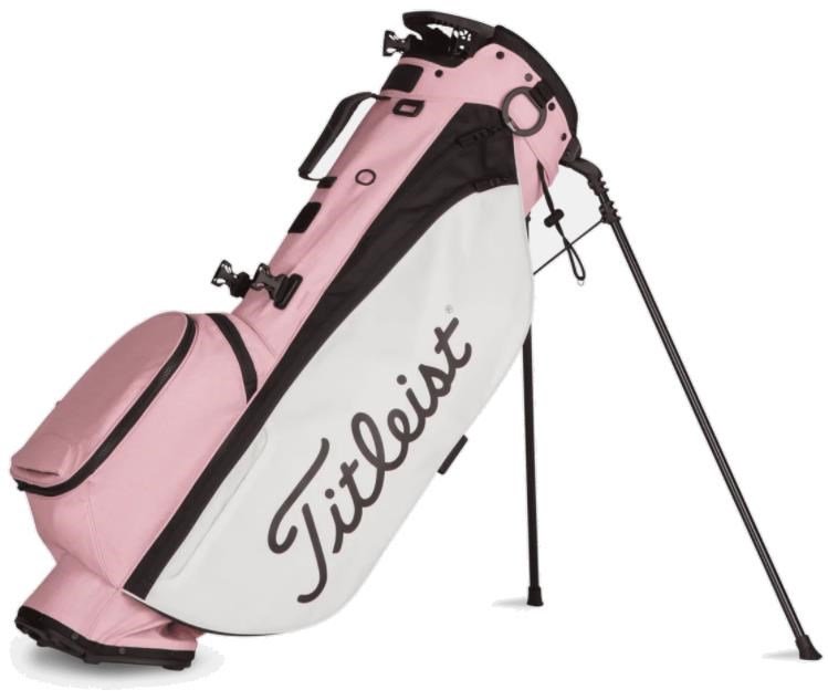 Titleist Pink Out Players 4 stand bag, růžovo/bílo/černý