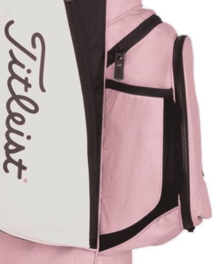 Titleist Pink Out Players 4 stand bag, růžovo/bílo/černý